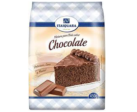 Mistura Bolo Itaiquara 390g Chocolate